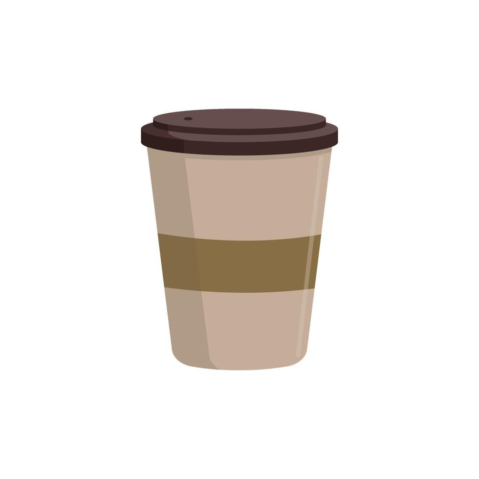 espresso illustratie geïsoleerd op een witte achtergrond. vector