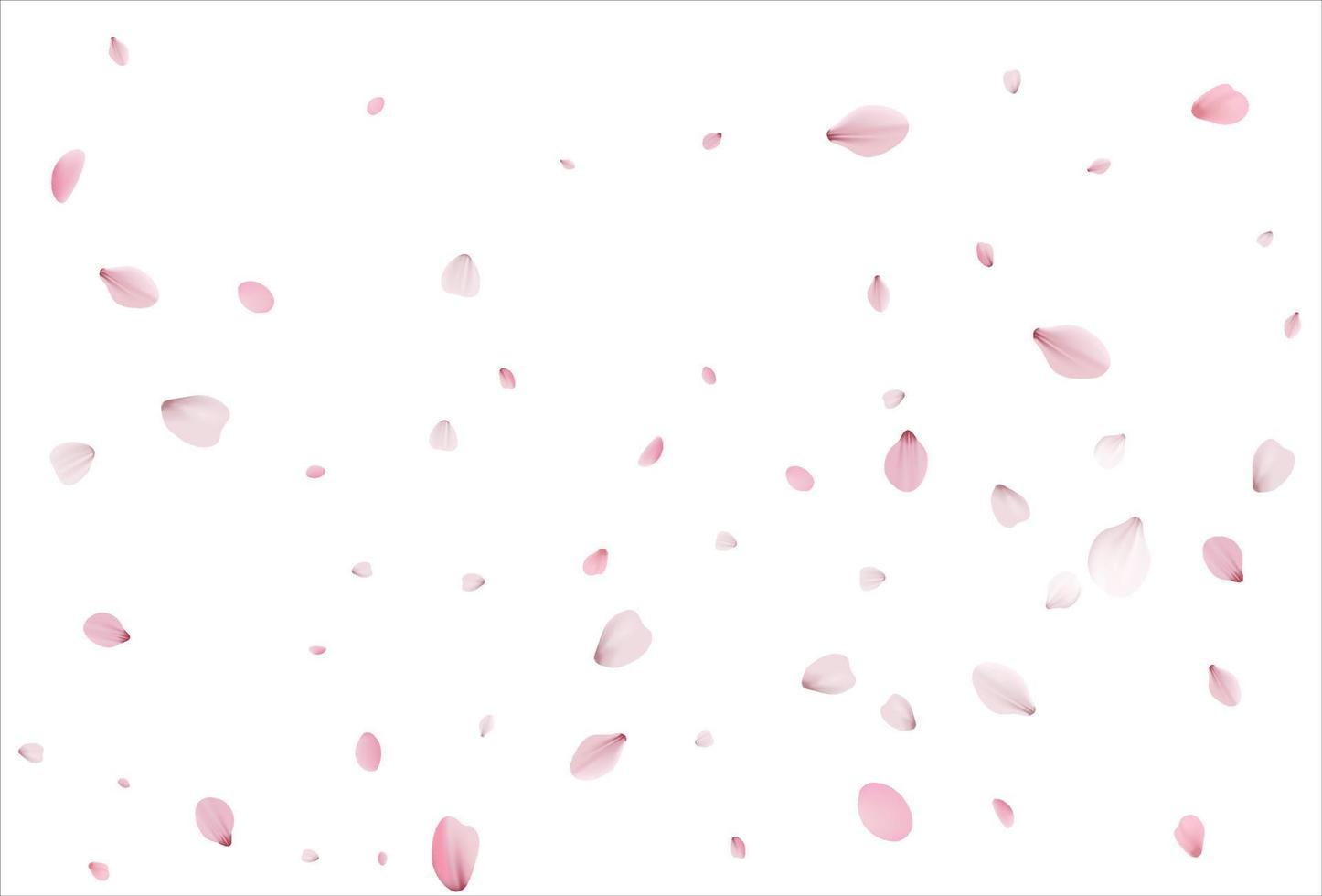 sakura bloemblaadjes achtergrond. kersen bloemblaadjes achtergrond vector