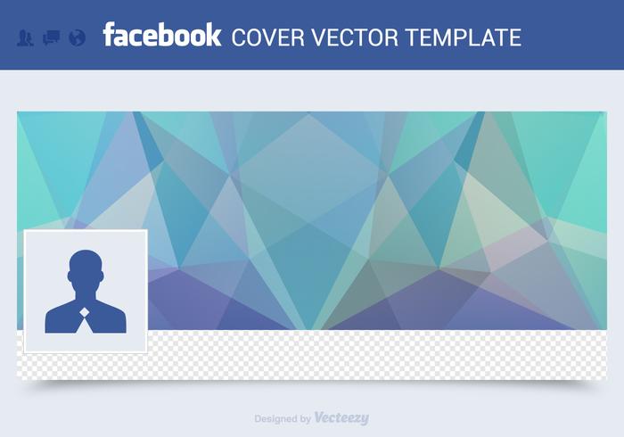 Gratis Facebook Cover Vector Template