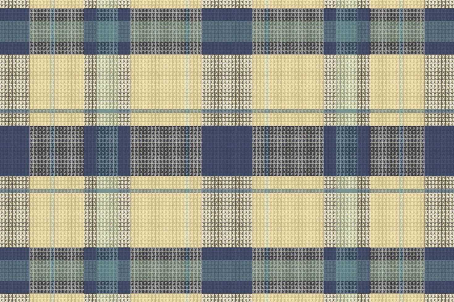 tartan geruite patroon met textuur en trouwkleur. vector