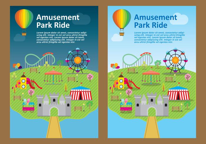 Amusementsparkersvector vector