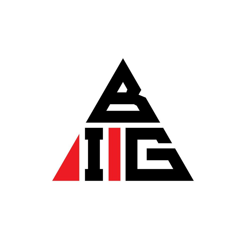 grote driehoek brief logo ontwerp met driehoekige vorm. grote driehoek logo ontwerp monogram. grote driehoek vector logo sjabloon met rode kleur. groot driehoekig logo eenvoudig, elegant en luxueus logo.