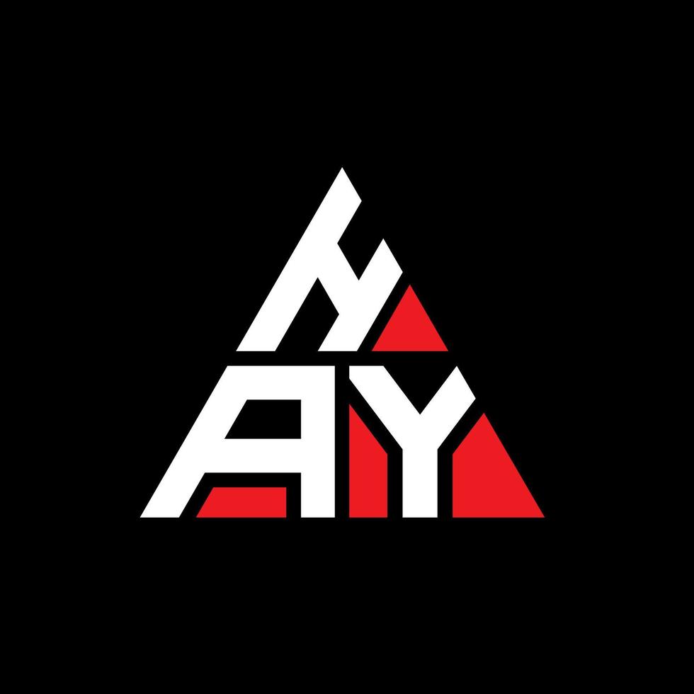hooi driehoek brief logo ontwerp met driehoekige vorm. hooi driehoek logo ontwerp monogram. hooi driehoek vector logo sjabloon met rode kleur. hooi driehoekig logo eenvoudig, elegant en luxueus logo.