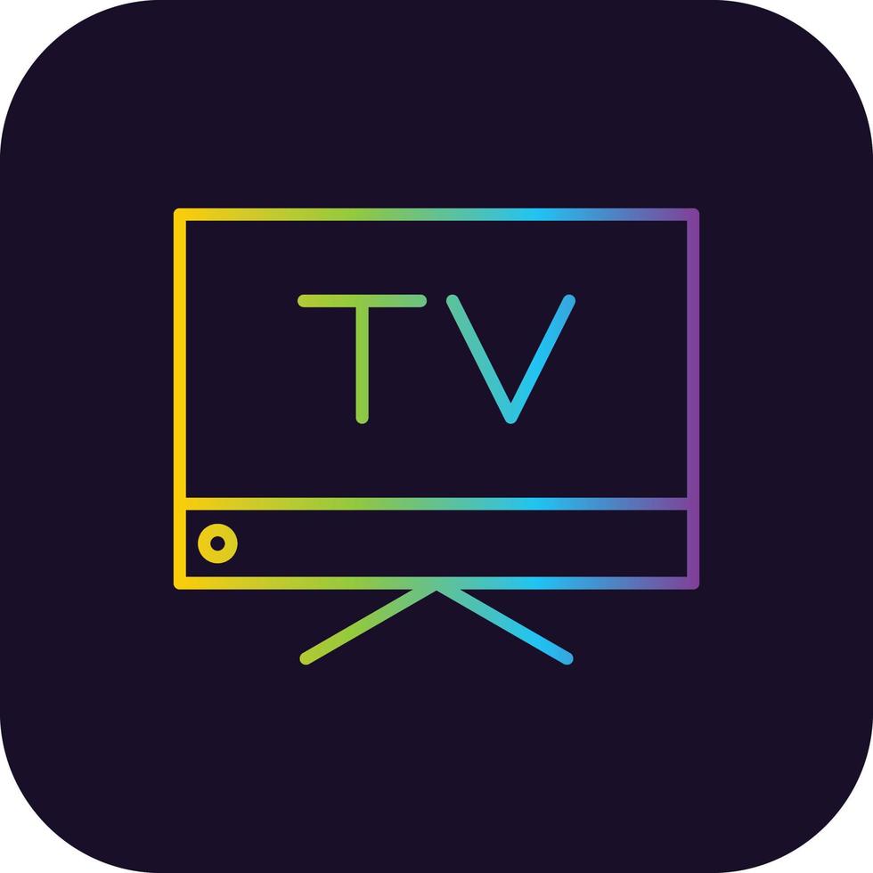 tv verloop icoon vector