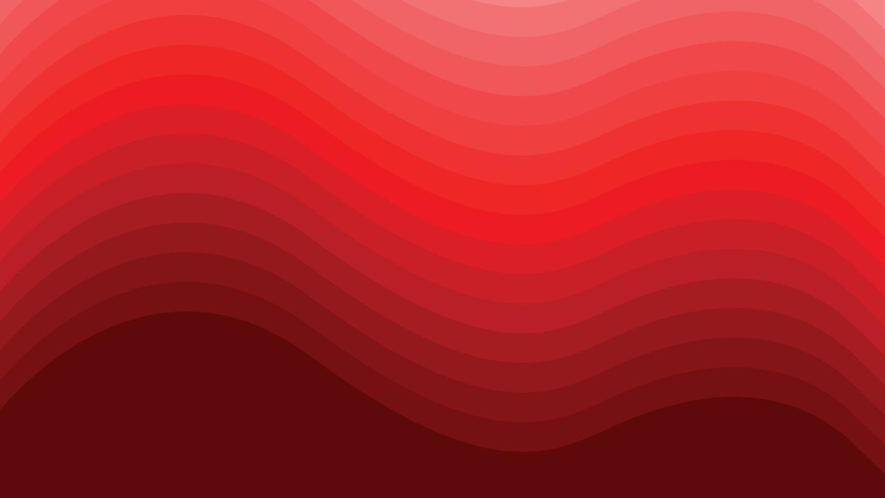 rode golfgradiënt abstracte stijl vector