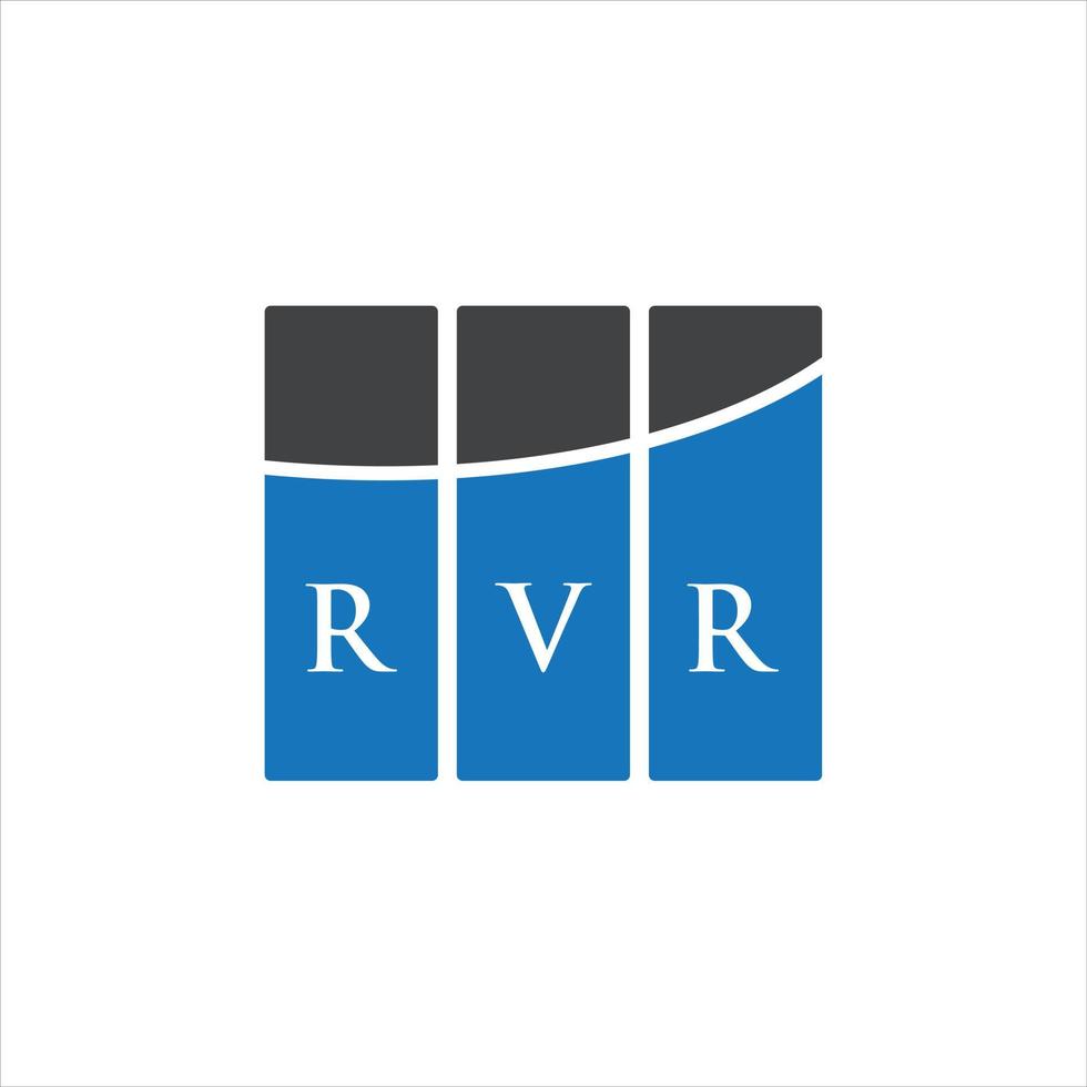 rvr brief design.rvr brief logo ontwerp op witte achtergrond. rvr creatieve initialen brief logo concept. rvr brief design.rvr brief logo ontwerp op witte achtergrond. r vector