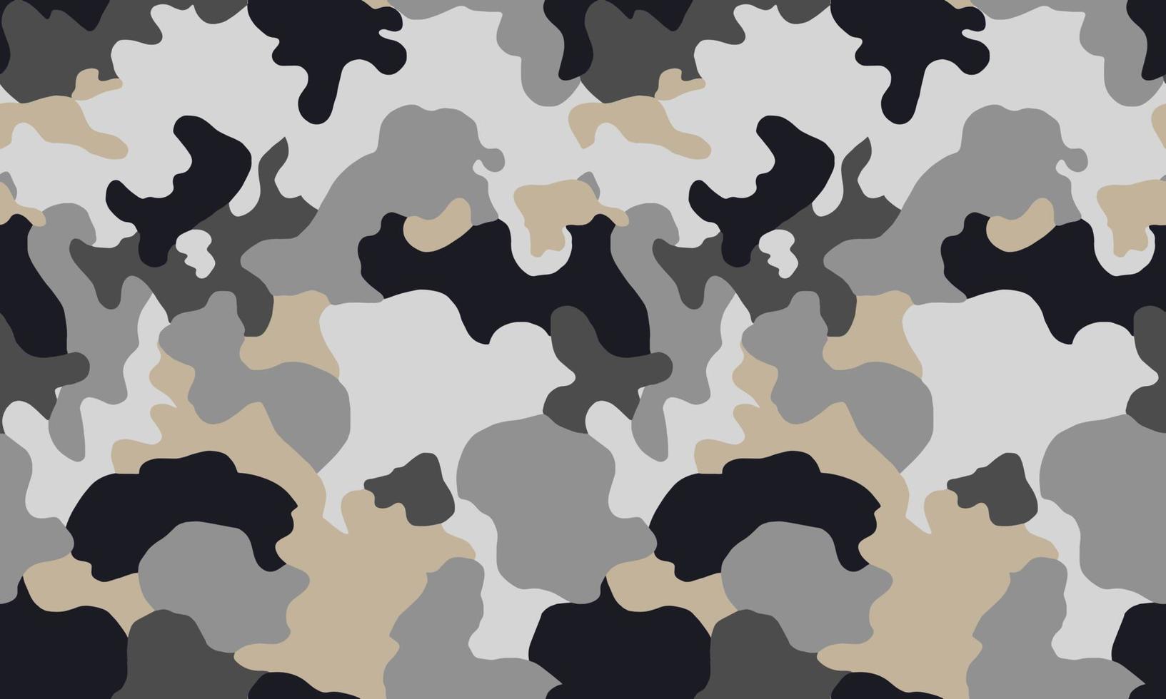 textuur militaire camouflage naadloze vector illustratie patroon achtergrond