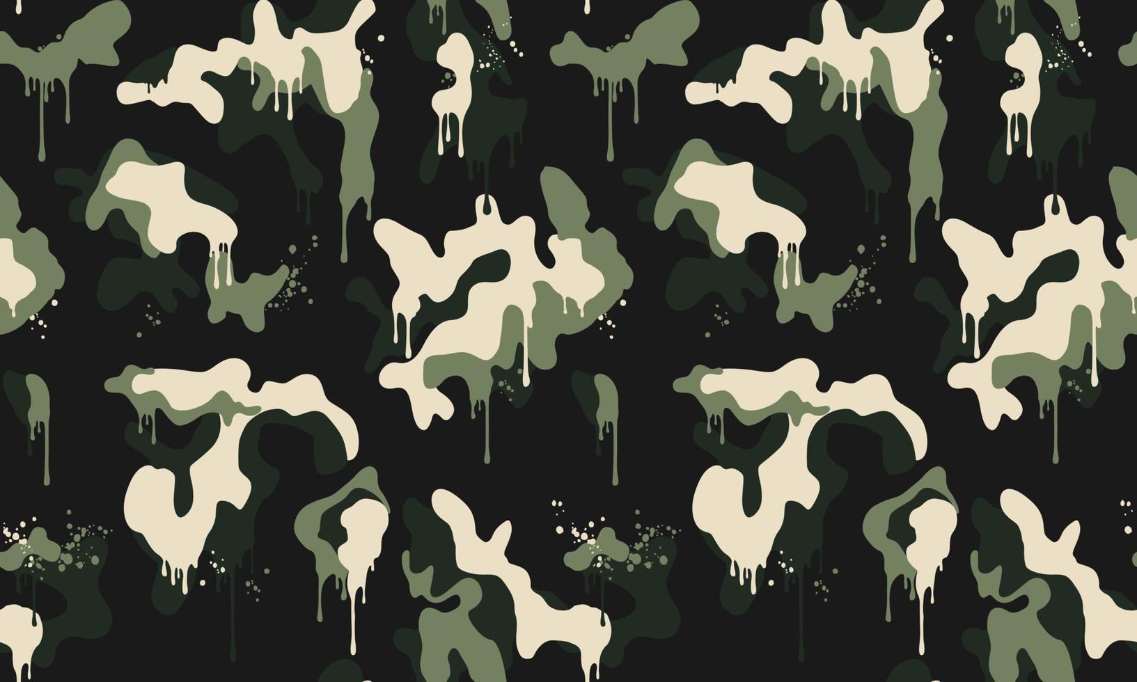 textuur militaire camouflage naadloze vector illustratie patroon achtergrond
