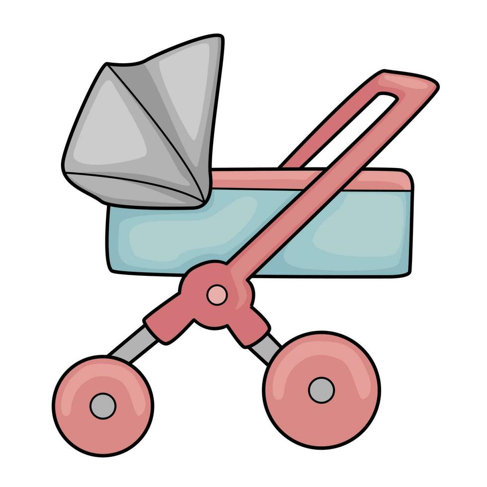 baby voertuig vectorillustratie vector