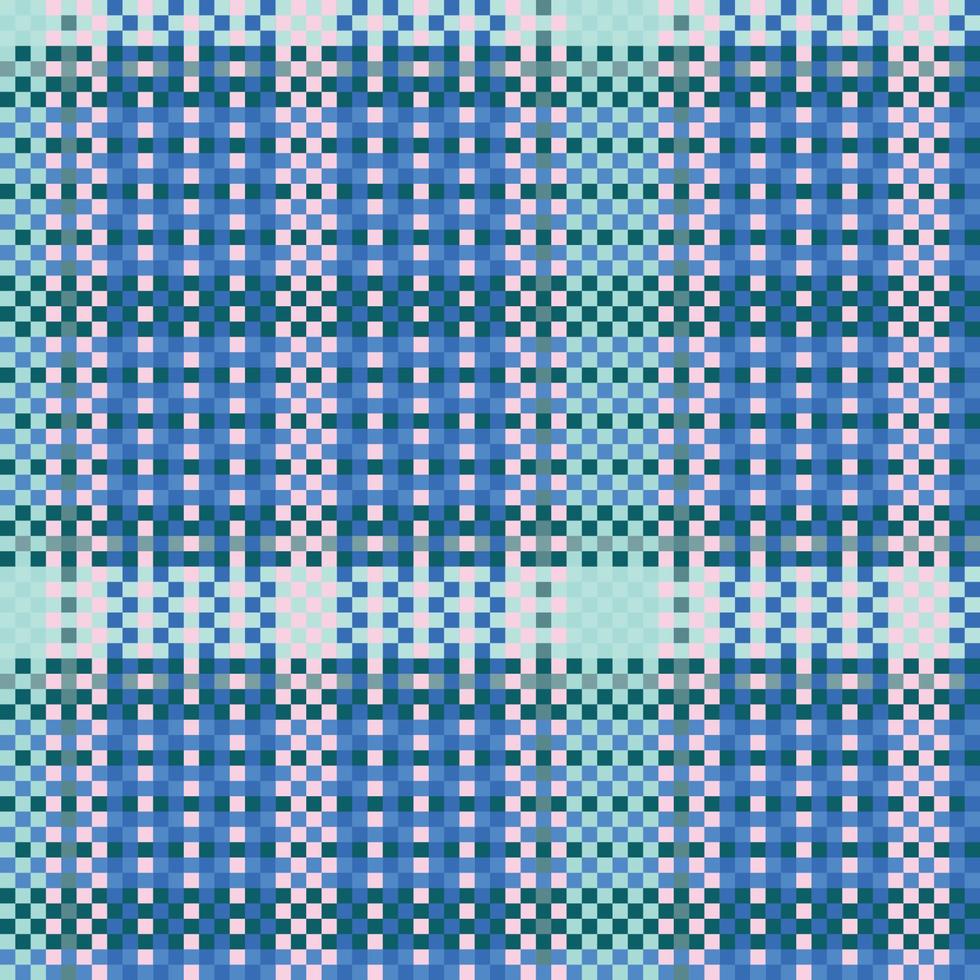 tartan geruite patroon met textuur en trouwkleur. vector