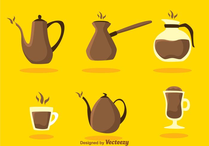 Vector Koffie Pictogrammen