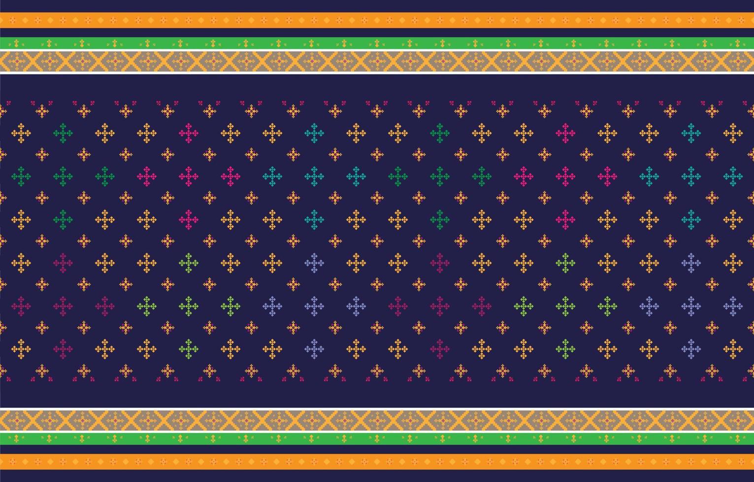 abstracte geometrische en tribale patronen, gebruiksontwerp lokale stoffenpatronen en ontwerp geïnspireerd door inheemse stammen. geometrische vectorillustratie vector