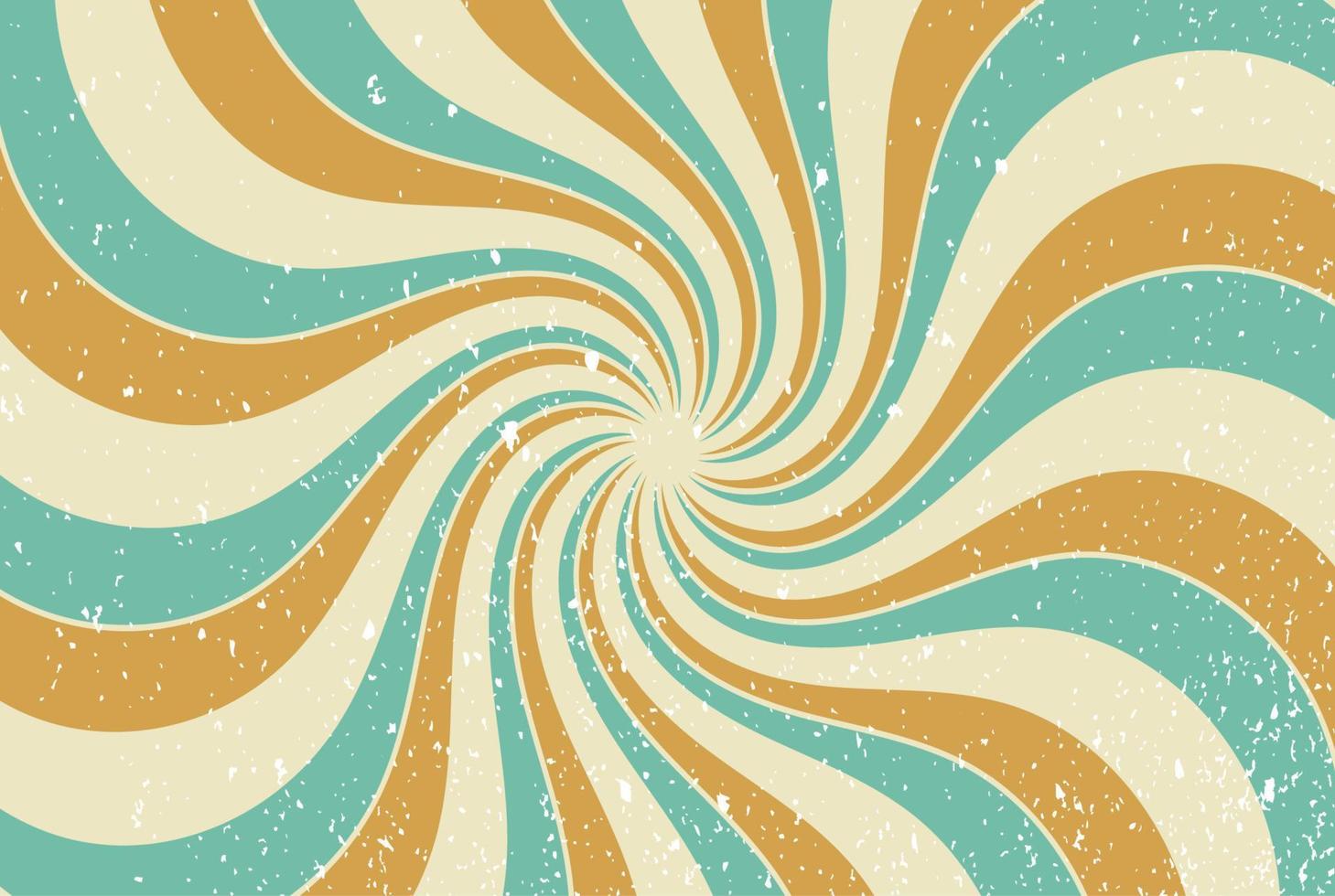 vintage retro swirl golf zon achtergrond vector