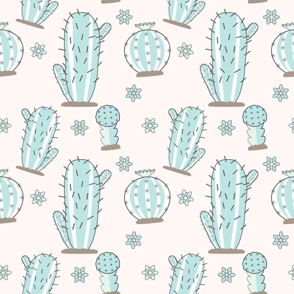 cactus naadloos patroon vector
