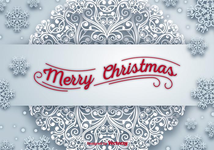 Vrolijke kerstbanner vector