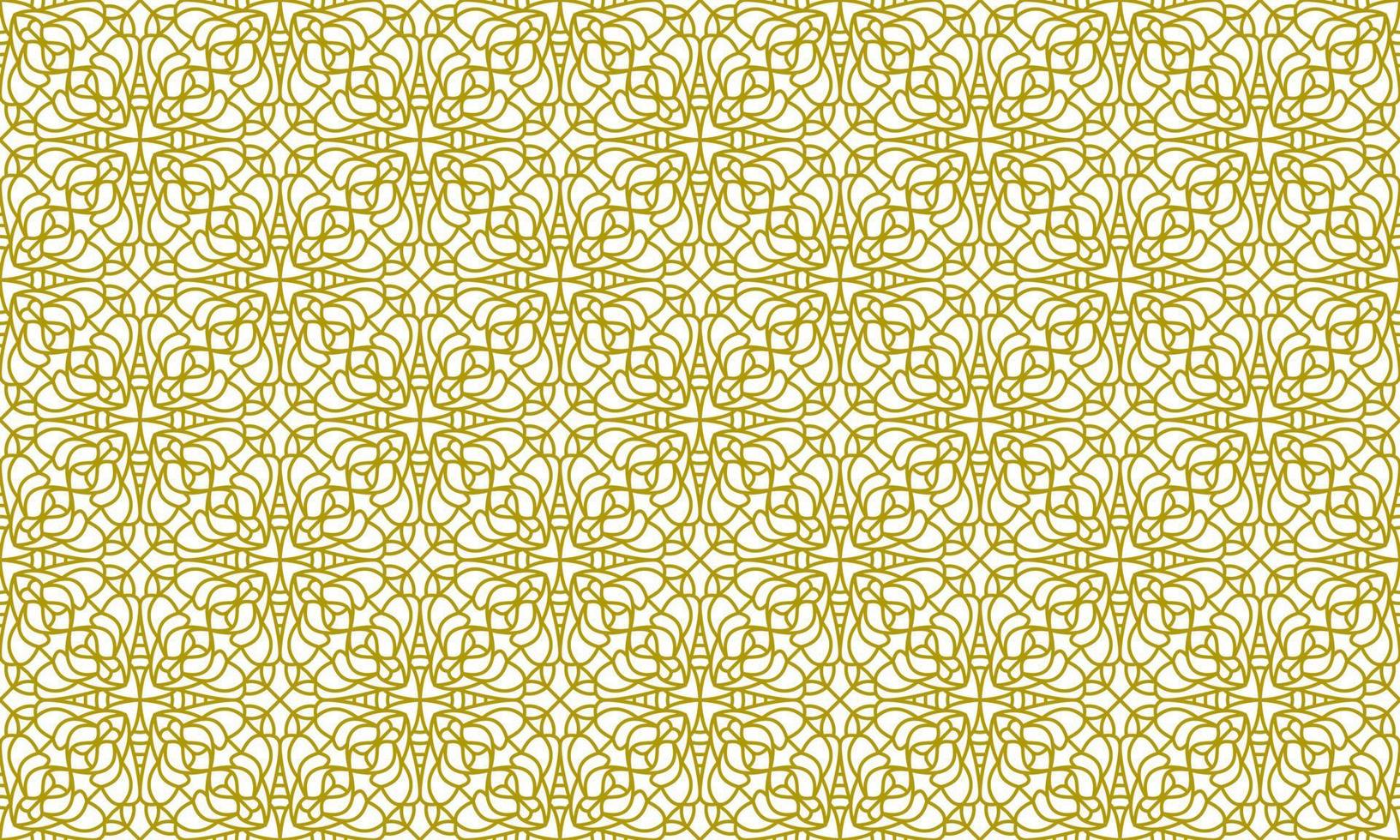 mandala lijn etnische gouden achtergrond vector