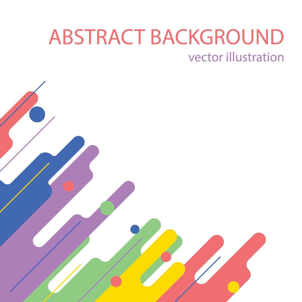 kleurrijke achtergrond met eenvoudige geometrische vorm. holografische kleur. moderne abstracte achtergrond. vectorillustratie. vector