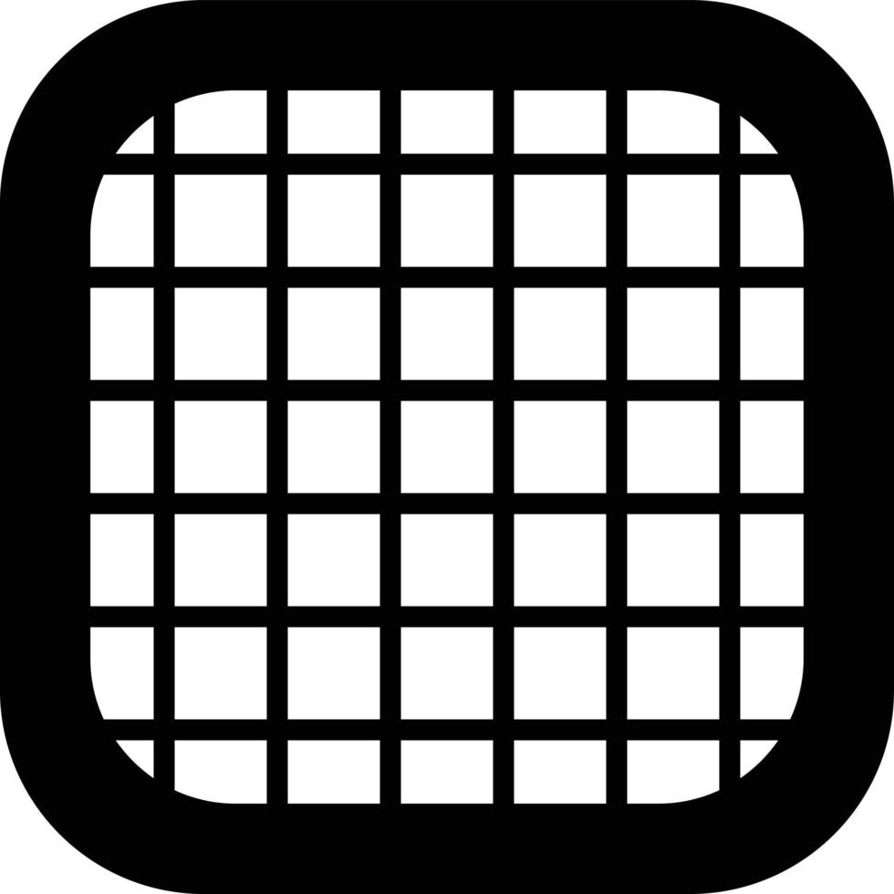 wafel glyph icon vector