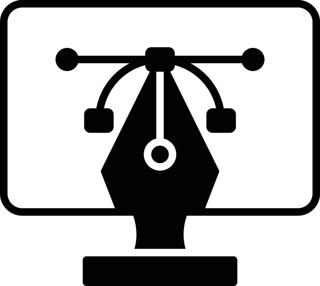 grafisch ontwerp glyph-pictogram vector