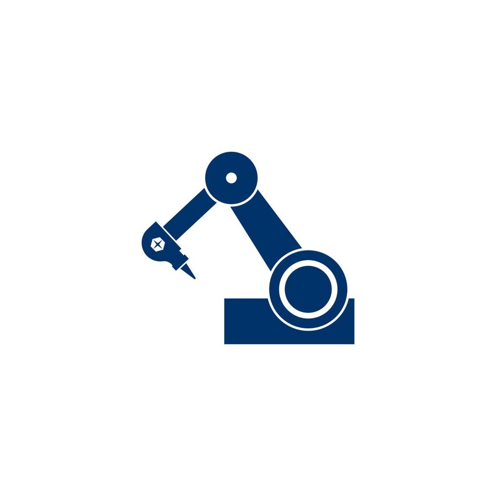 robot pictogram vector illustratie ontwerpsjabloon