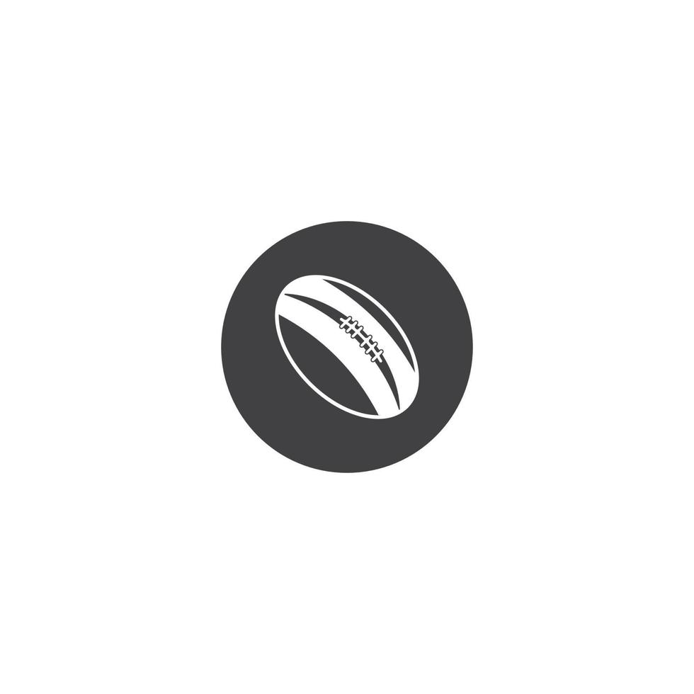 rugby pictogram vector illustratie ontwerpsjabloon