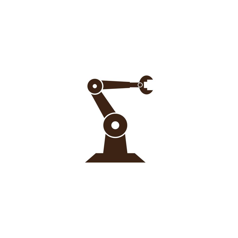 robot pictogram vector illustratie ontwerpsjabloon