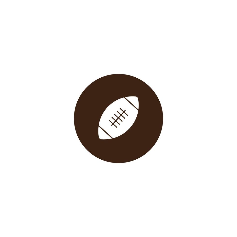 rugby pictogram vector illustratie ontwerpsjabloon