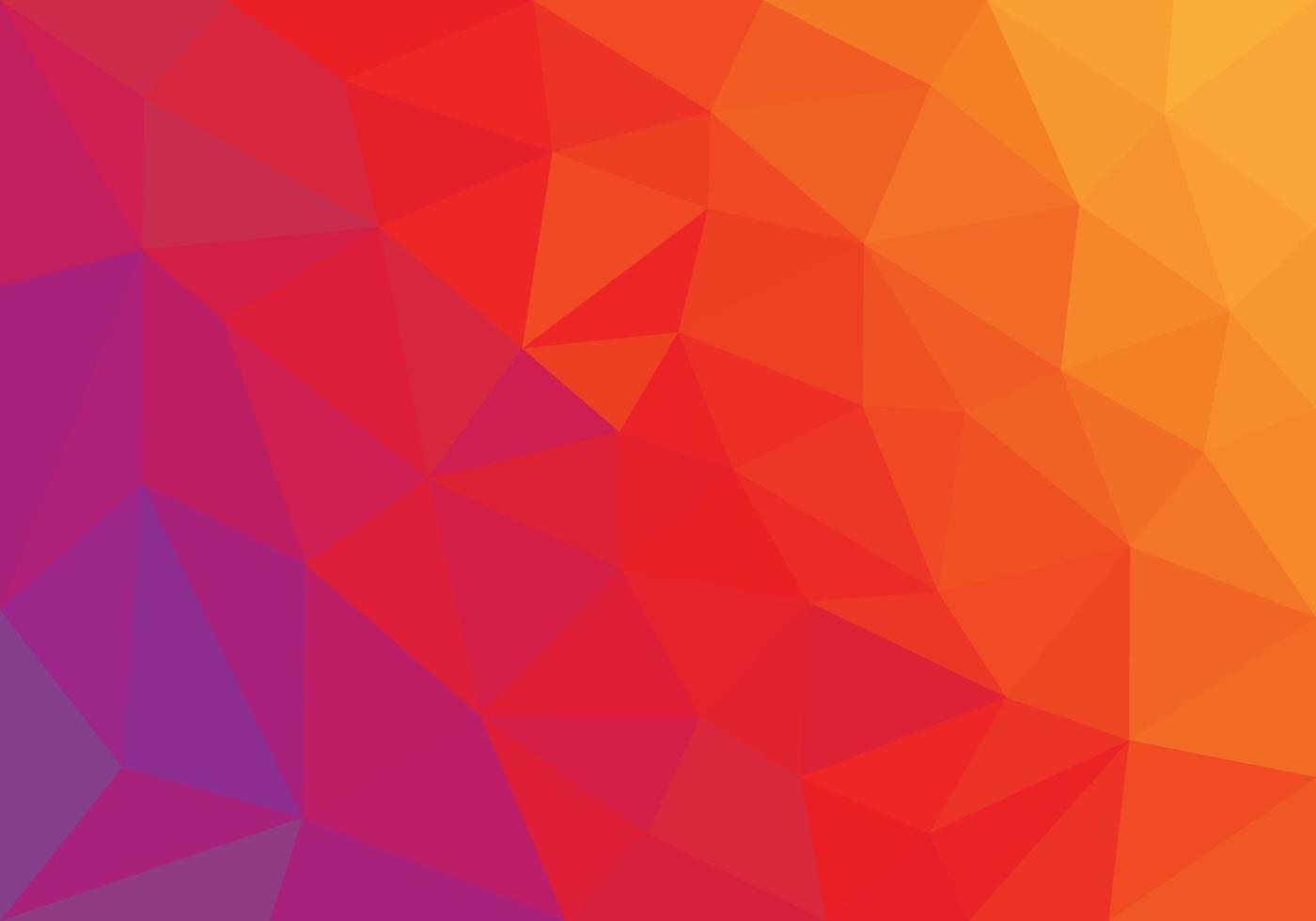 oranje laag poly stijl abstract. abstracte geometrische achtergrond, vector driehoekige stijl