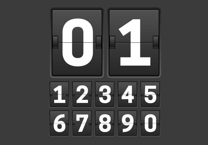 Gratis Countdown Timer Vector
