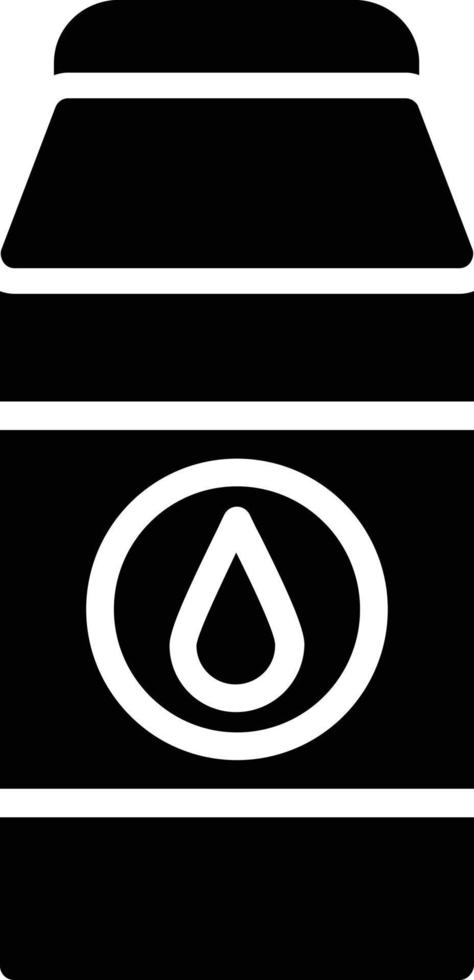 melk glyph icoon vector