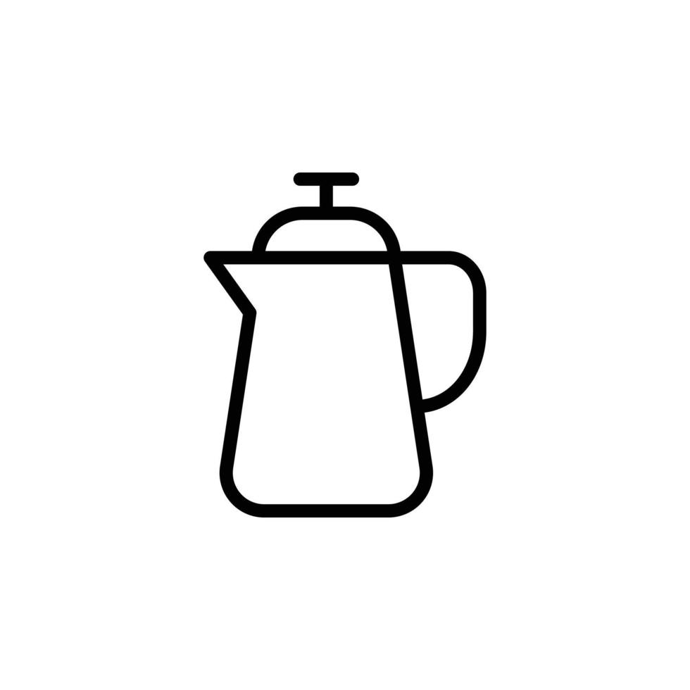 theepot vector voor website symbool pictogram presentatie