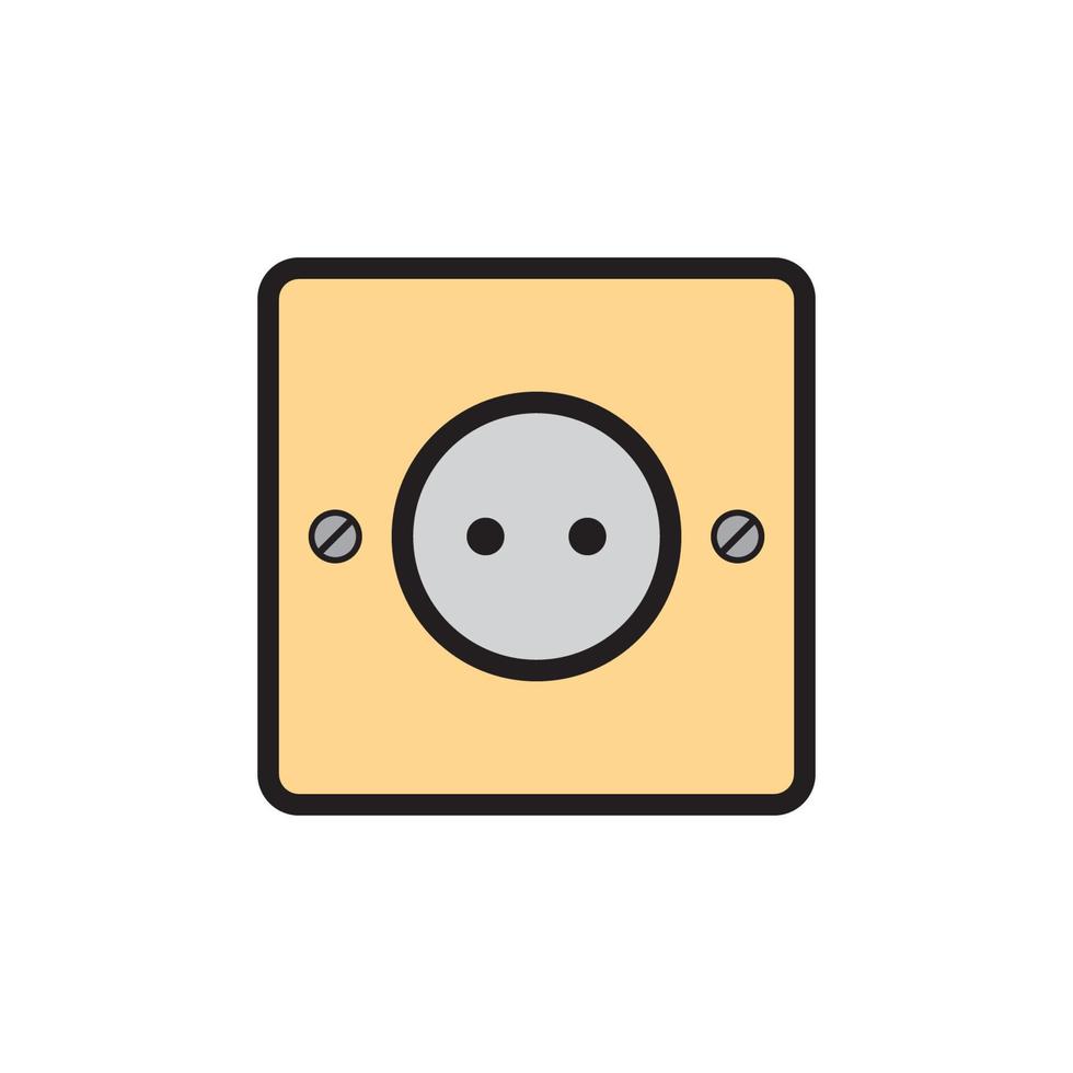 stopcontact stopcontact plug in pictogram eps 10 vector