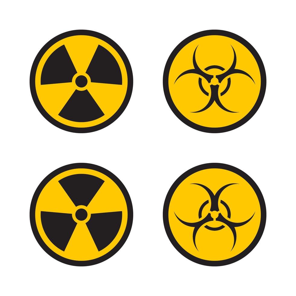 straling pictogram eps 10 vector