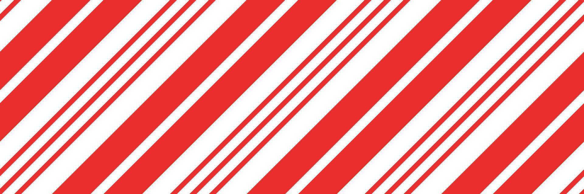 kerst candy cane gestreepte naadloze patroon. kerst candycane achtergrond met rode strepen. karamel diagonale print. xmas traditionele inwikkeling textuur. vector illustratie