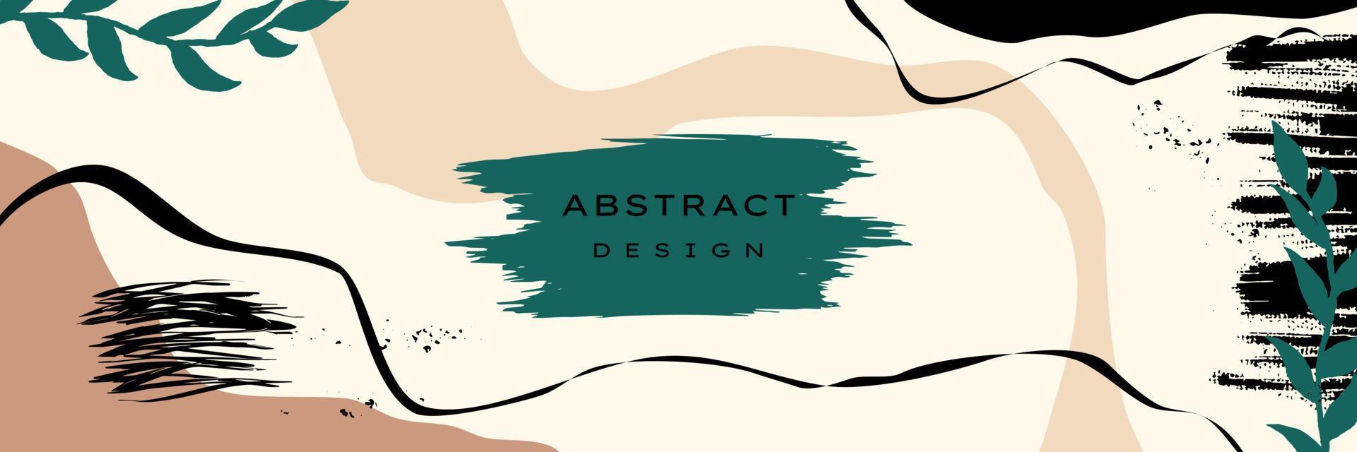 abstracte achtergrond verschillende vormen opgezet. ideaal voor omslag, poster, visitekaartje, flyer, brochure, tijdschrift eerste pagina, sociale media en andere.vectorillustratie vector