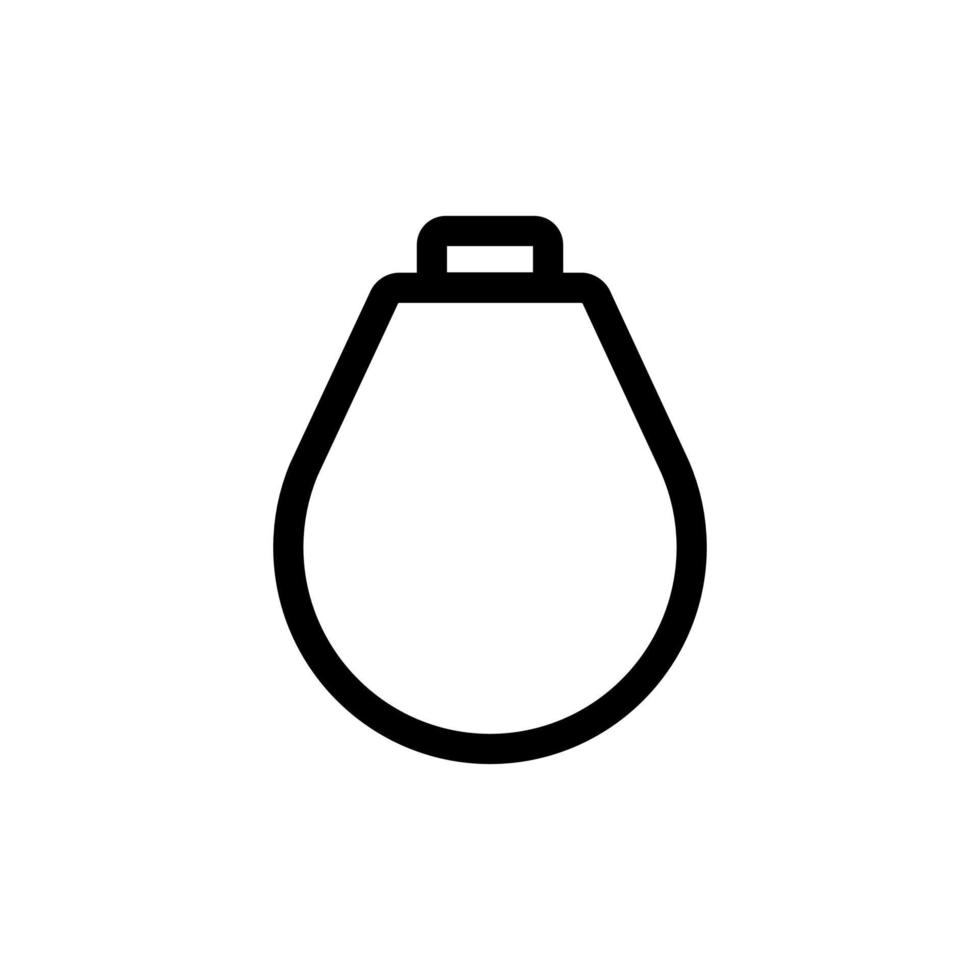 ring pictogram vector. geïsoleerde contour symbool illustratie vector