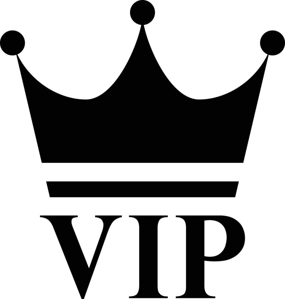 VIP-kwaliteitsbadge of label van element vector