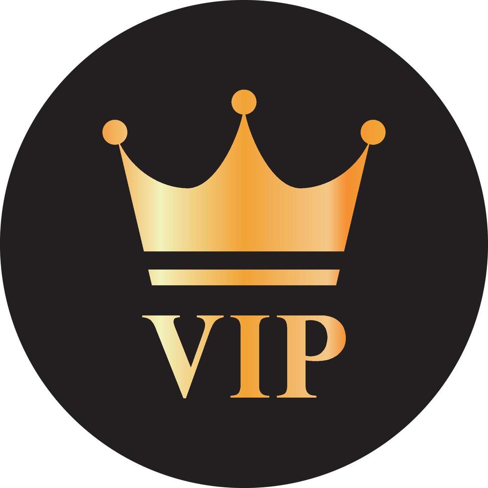 VIP-kwaliteitsbadge of label van element vector