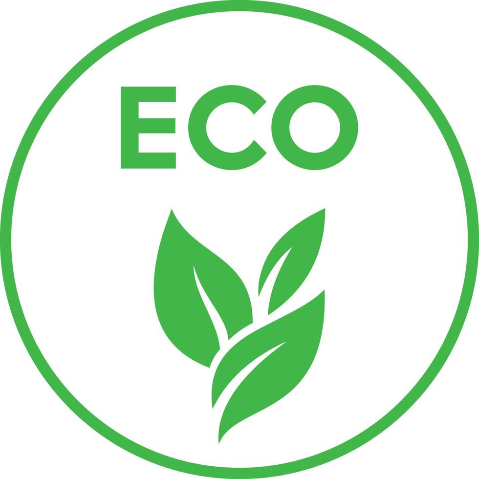blad ecologie logo symbool vector