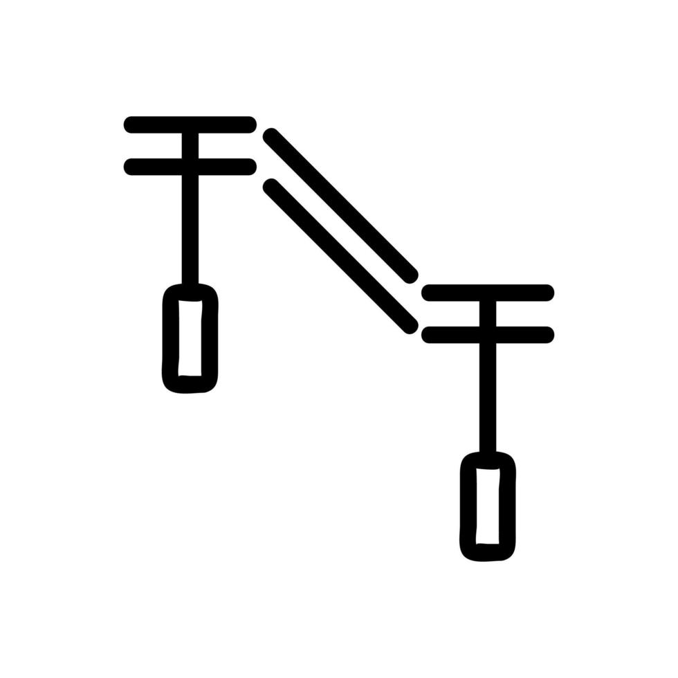 zendmasten pictogram vector overzicht illustratie