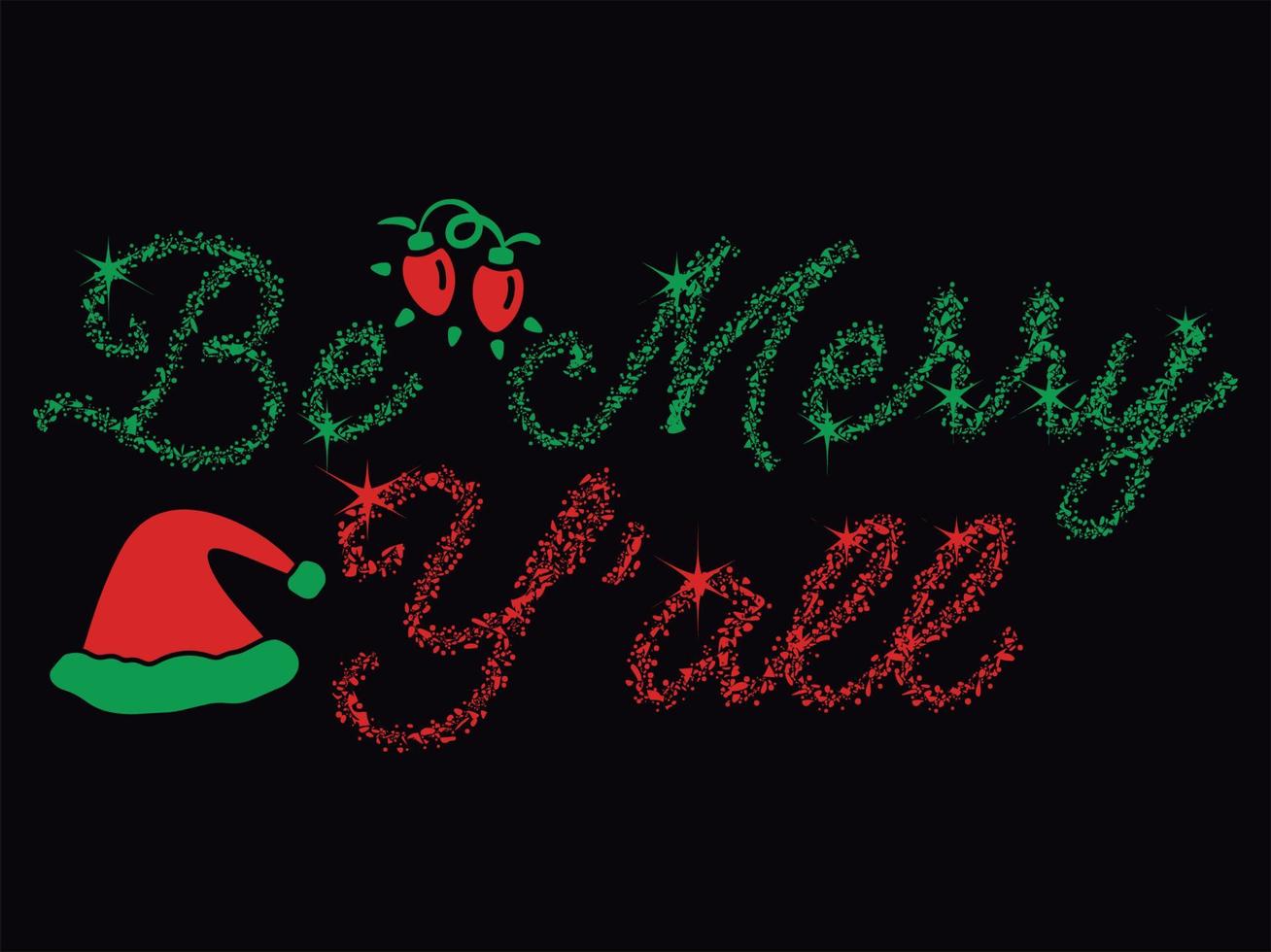 kerst t-shirt ontwerp vector bestand