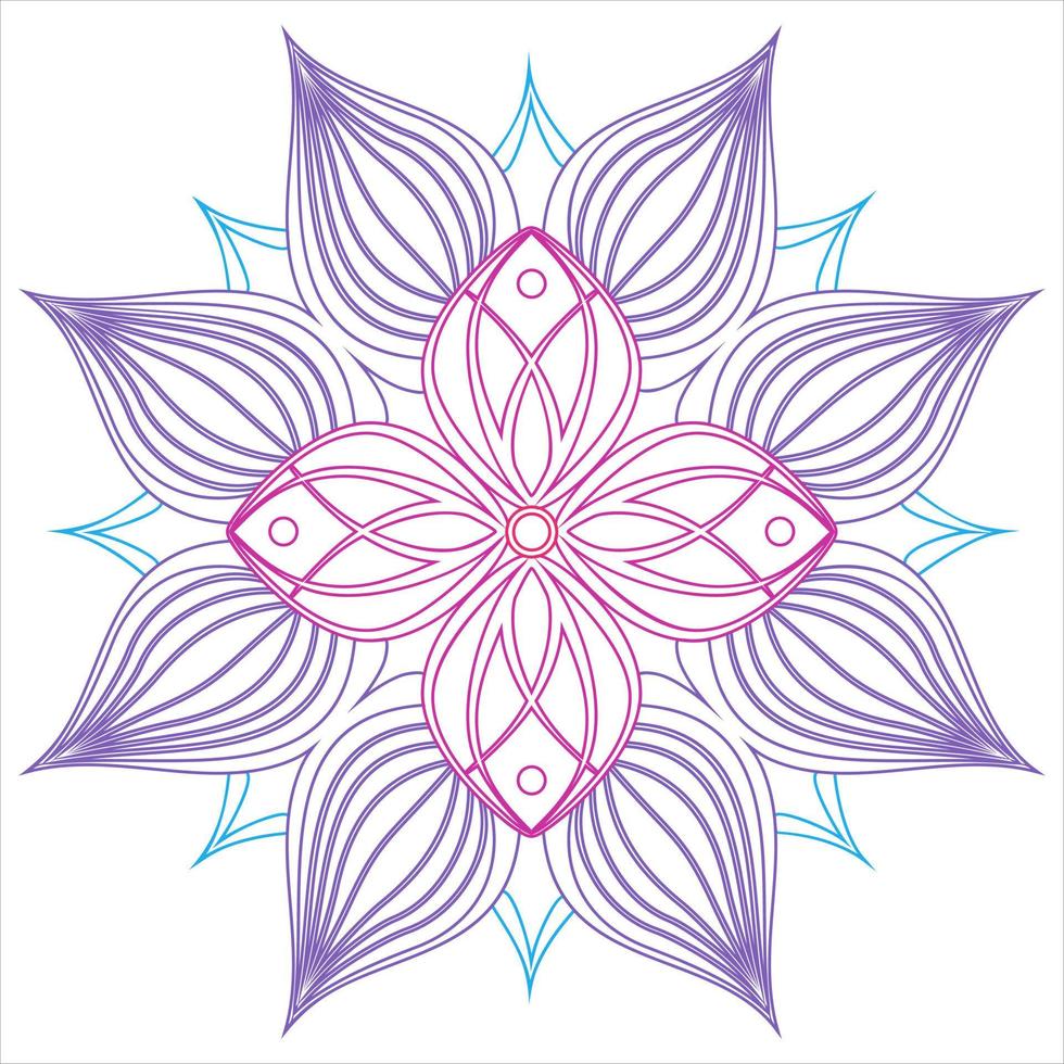 mandala's voor kleurboek. antistress therapie patronen. decoratieve ronde ornamenten. mandala voor henna, mehndi, tatoeage, decoratie. schets. gestileerde bloem, bloemen rond ornament. amulet. vector