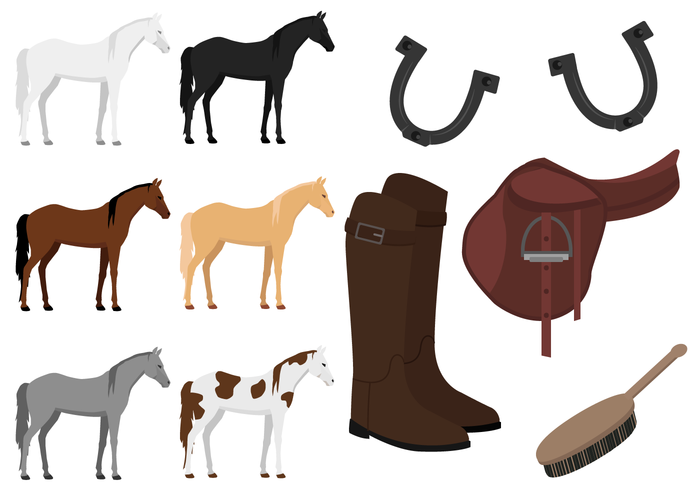 Gratis Paardenvector vector