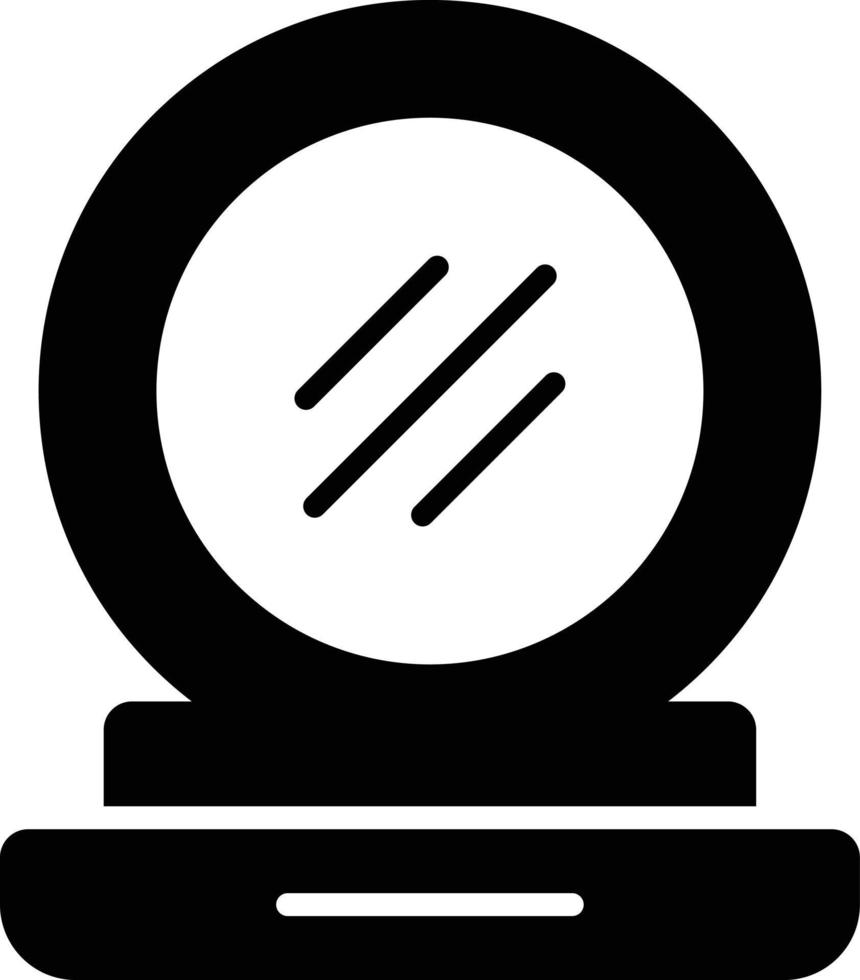 zakspiegel glyph-pictogram vector