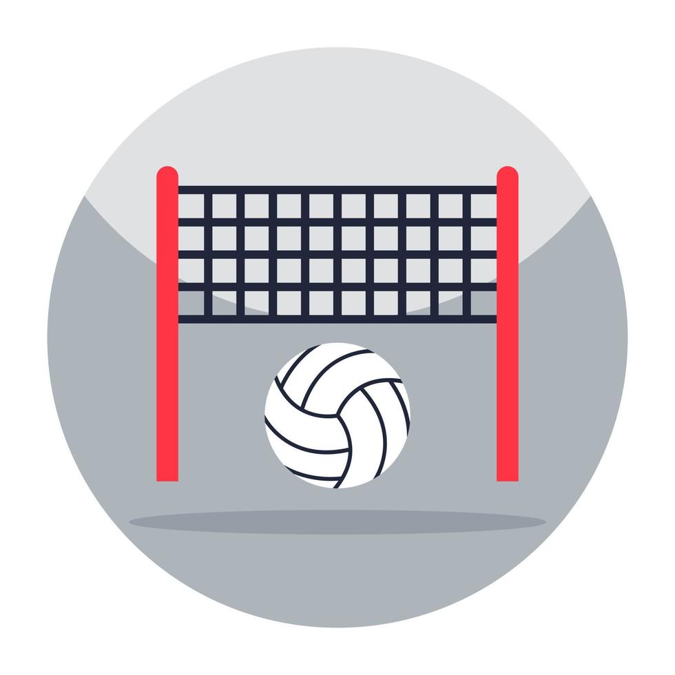 premium downloadpictogram van volleybalspel vector