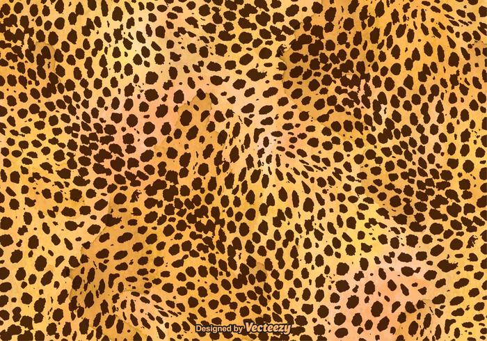 Gratis Vector Leopard Print Achtergrond