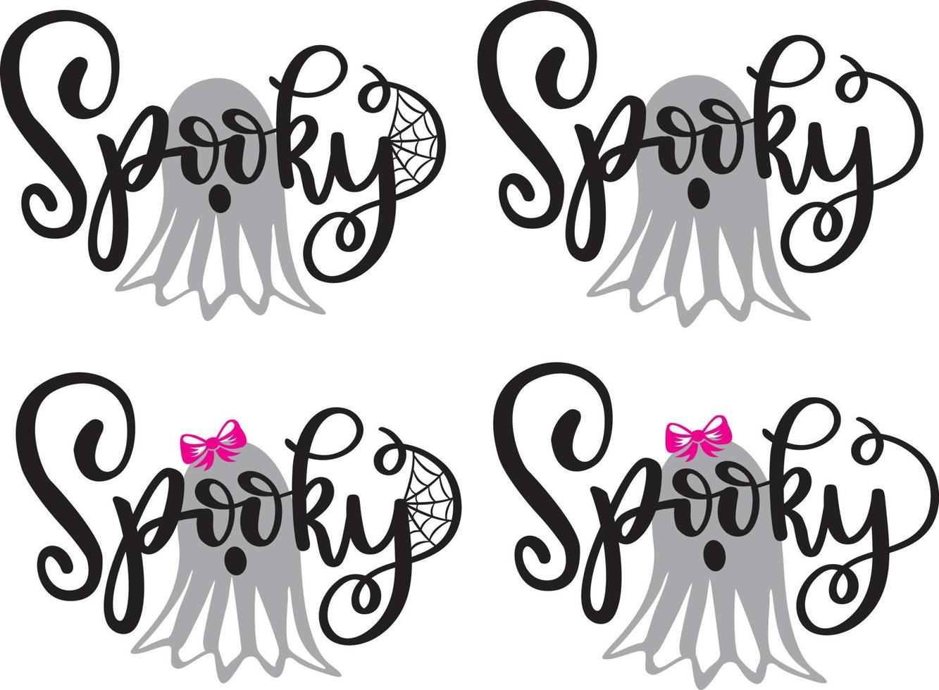 spooky 2 halloween vector bestand