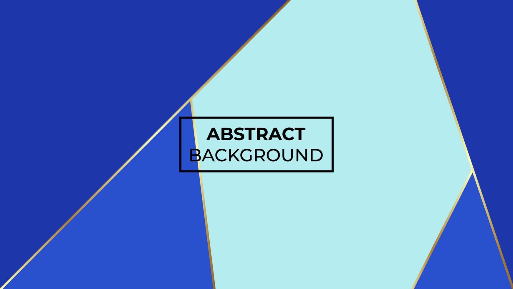 abstracte achtergrond met twee kleuren hemelsblauw en donkerblauw die elkaar overlappen, gemakkelijk te bewerken vector