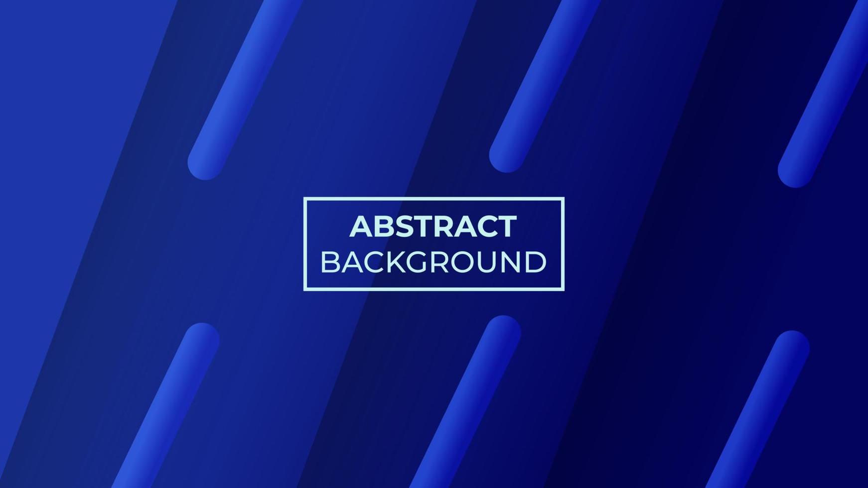abstracte achtergrond met een rechthoek met stompe zijkanten en donkerblauwe kleur, gemakkelijk te bewerken vector