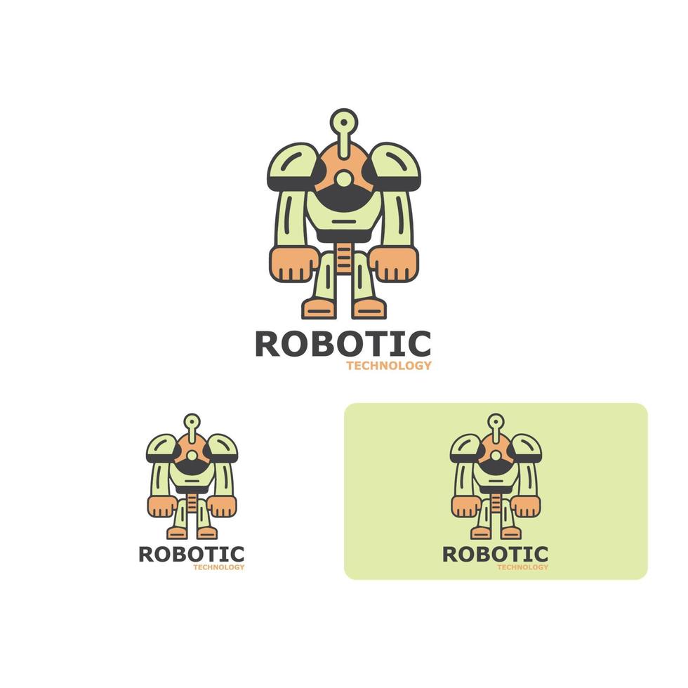 robot pictogram vector